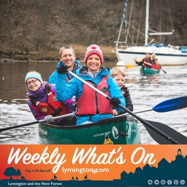 Family canoeing