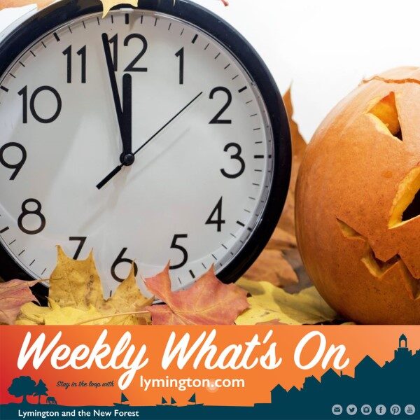 Clock and pumpkin