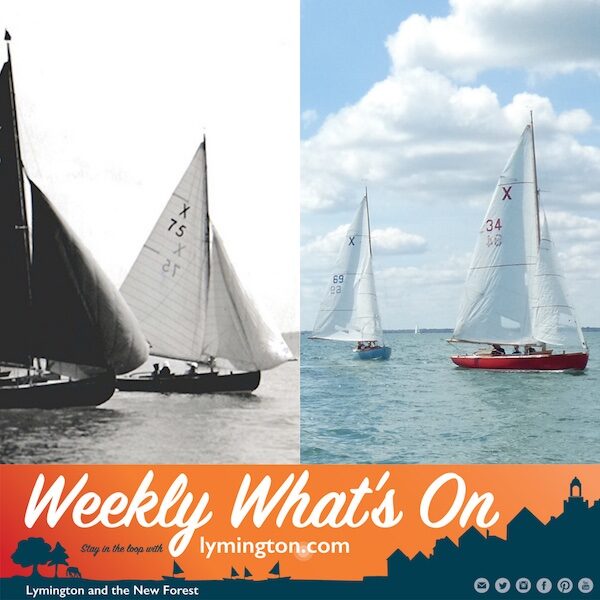 XOD boats sailing then and now Whats on in Lymington and New Forest