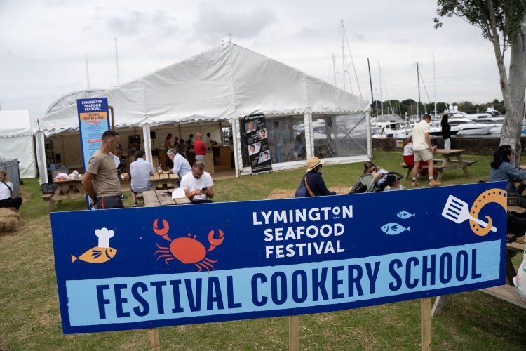 Festival Cookery School at Lymington Seafood Festival