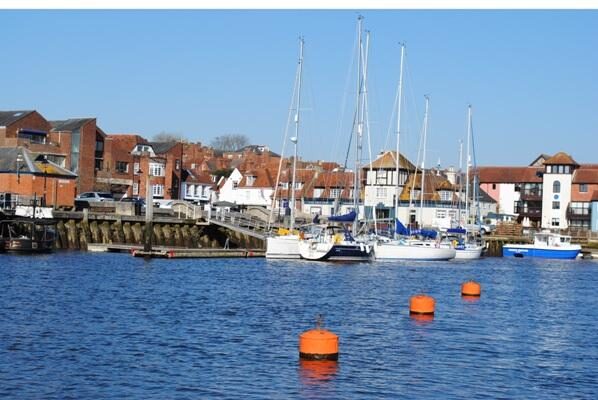 lymington town quay aug19 - from the water 