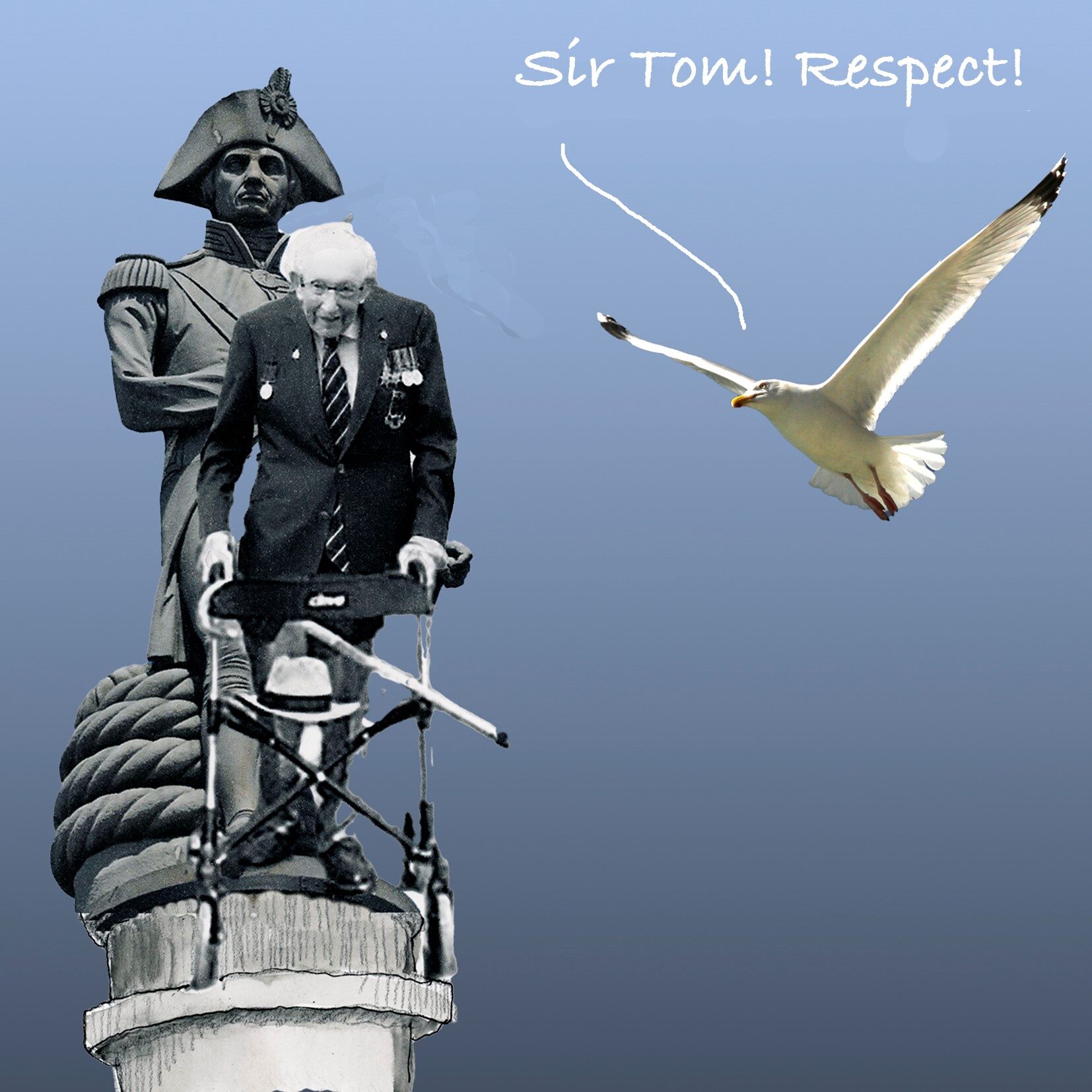 Captain Tom cartoon