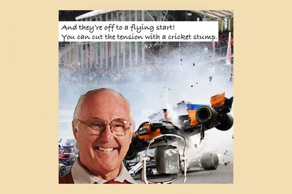 cartoon Murray Walker
