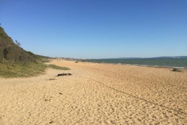 Highcliffe castle beach
