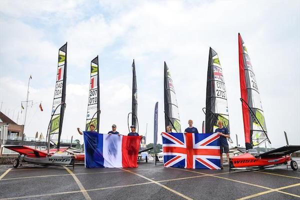 Lymington sailors crossing the Channel in tiny WASZP dinghies for the NHS