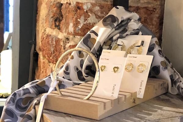 Gifts of jewellery and scarves at Starboard Home Lymington