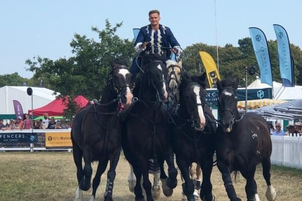 Ben Atkinson horses highlight of New Forest Show 2018